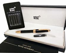 Image result for Mont Blanc Fountain Pen Ink Refills