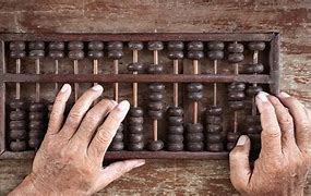 Image result for Old Man Using Abacus