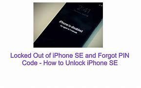 Image result for How to Unlock an iPhone SE without Computer