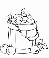 Image result for Apple Basket Coloring Template Free