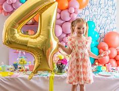 Image result for 4 Year Old Birthday
