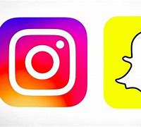 Image result for Instagram and Snapchat Symbol