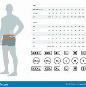 Image result for Male Waist Size Chart