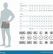 Image result for Waist Inches Size Chart Men