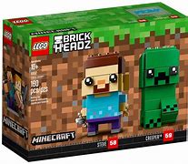 Image result for LEGO Minecraft Cyan Head