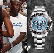 Image result for Michael Jordan Watch Black Straps