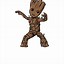 Image result for groot and rockets drawing