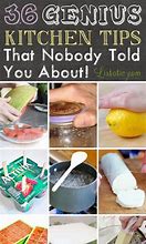 Image result for Kitchen Tips and Tricks Chart