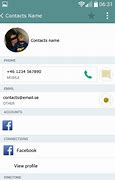 Image result for Phone Contacts Design
