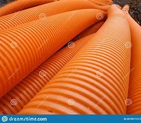 Image result for Perforated Clay Drainage Pipe