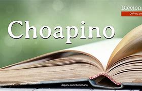 Image result for choapino
