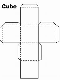 Image result for Printable Paper Cube