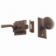 Image result for Surface Mounted Screen Door Latch