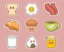 Image result for Cute Cartoon Food