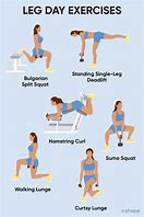 Image result for Pictures of Leg Exercises