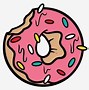 Image result for White Donut Clip Art