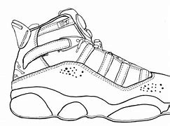 Image result for Jordan 13 Coloring Page