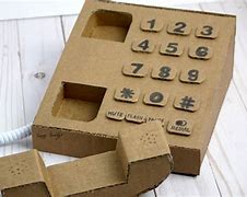 Image result for Rotary Phone Cardboard