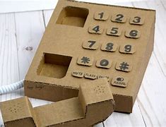 Image result for Cardboard Telephone
