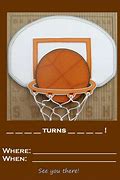 Image result for Basketball Party Invitation Template Free