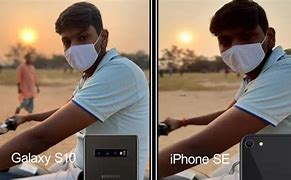Image result for S10 vs iPhone SE
