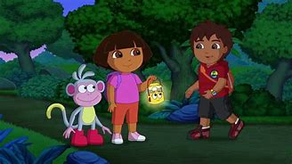 Image result for Dora the Explorer Nickelodeon Light Credit