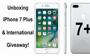 Image result for iPhone 7Plus Unboxing Silver