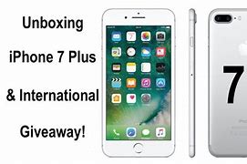 Image result for iPhone 7 Plus Silver Unboxing