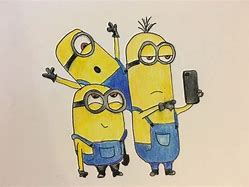 Image result for Minions a Group Drawing