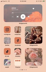 Image result for iPhone Home Screen Beautiful Layout