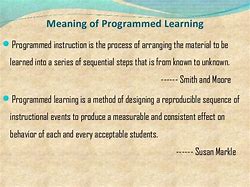 Image result for Programmed Meaning