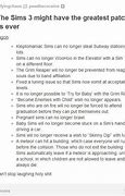 Image result for Sims 3 Patch Notes Meme