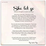 Image result for Poems About Letting Go and Moving On