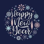Image result for Happy New Year Lettering Design with White Background