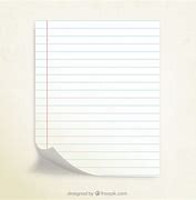 Image result for Notebook Paper Vector