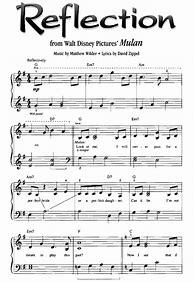 Image result for Disney Piano Sheet Music