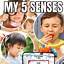 Image result for My 5 Senses Crafts for Babies