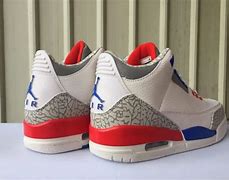 Image result for Jordan 8 White and Red Blu