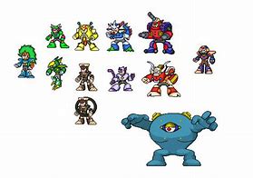 Image result for Mega Man Stardroids Sprites 16-Bit