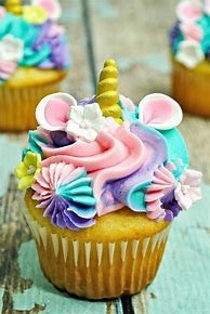 Image result for Unicorn Cupcakes