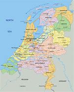 Image result for Printable Map of Netherlands