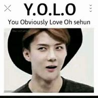 Image result for Sehun Memes