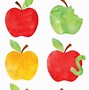 Image result for Small Red Apple Clip Art