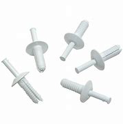 Image result for White Plastic Push Rivets