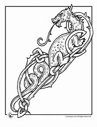 Image result for Mystical Dragon Coloring Pages