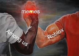 Image result for Among Us Meme Roblox