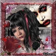 Image result for Gothic Flower Art