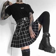 Image result for Grunge Outfits Aesthetic Black Polo
