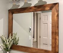 Image result for Timber Mirror Frame