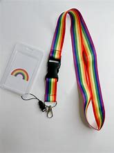 Image result for Rainbow Lanyard